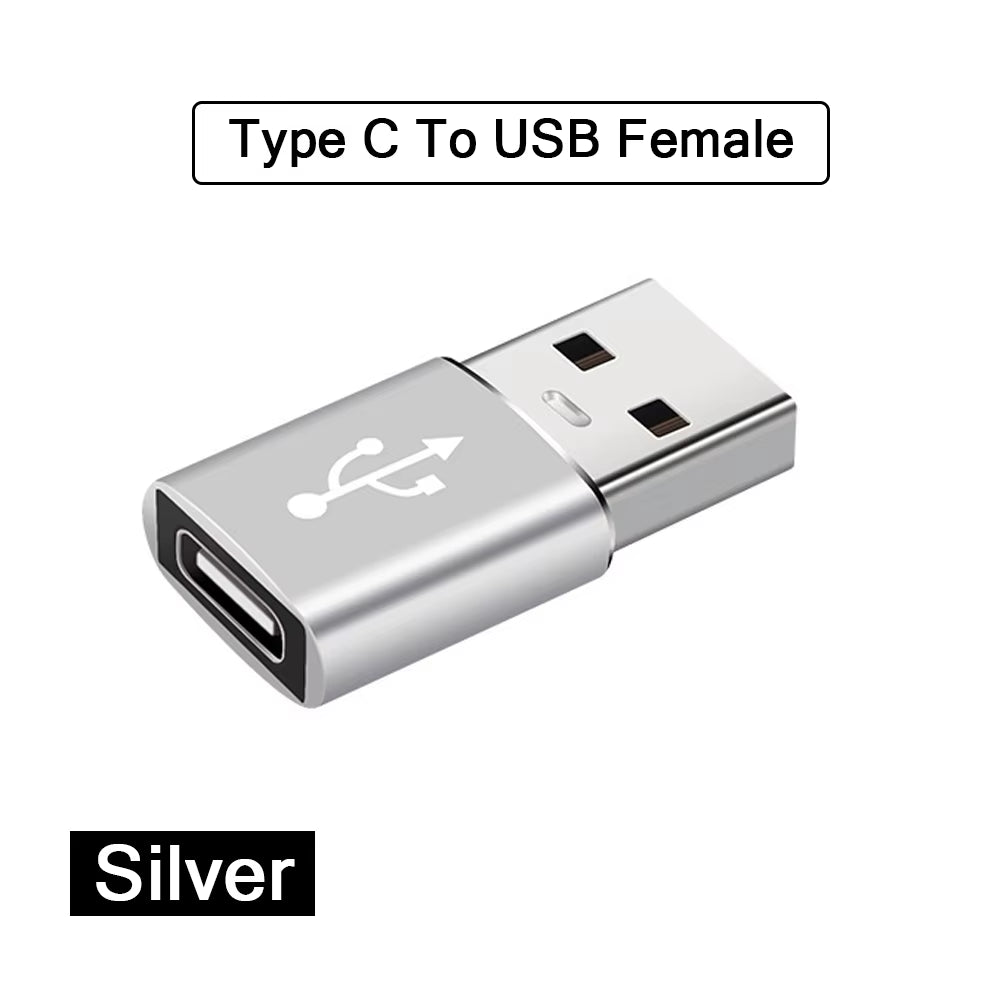 2PCS USB 3.0 to Type-C OTG Adapter