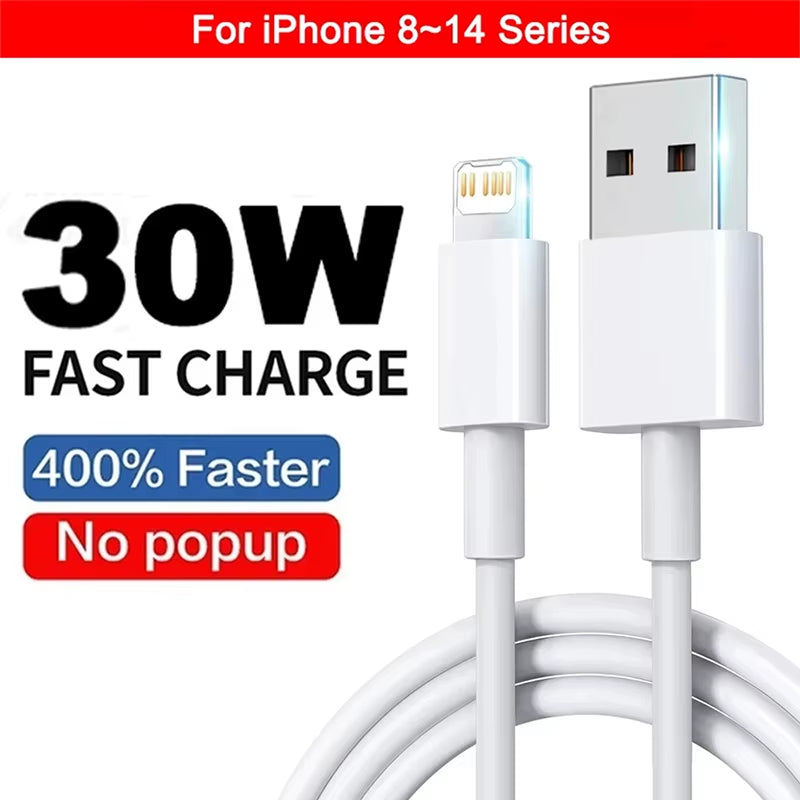 PD 30W Fast Charge Cable for iPhone