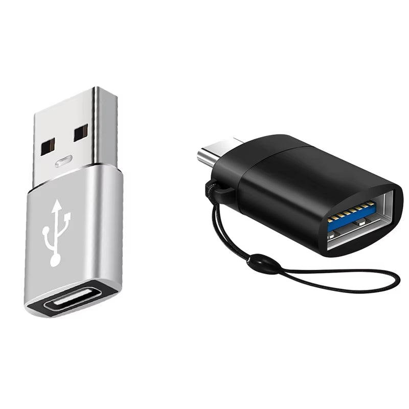 2PCS USB 3.0 to Type-C OTG Adapter