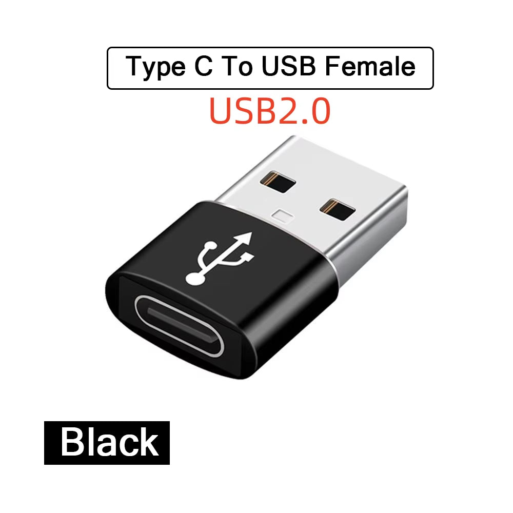 2PCS USB 3.0 to Type-C OTG Adapter