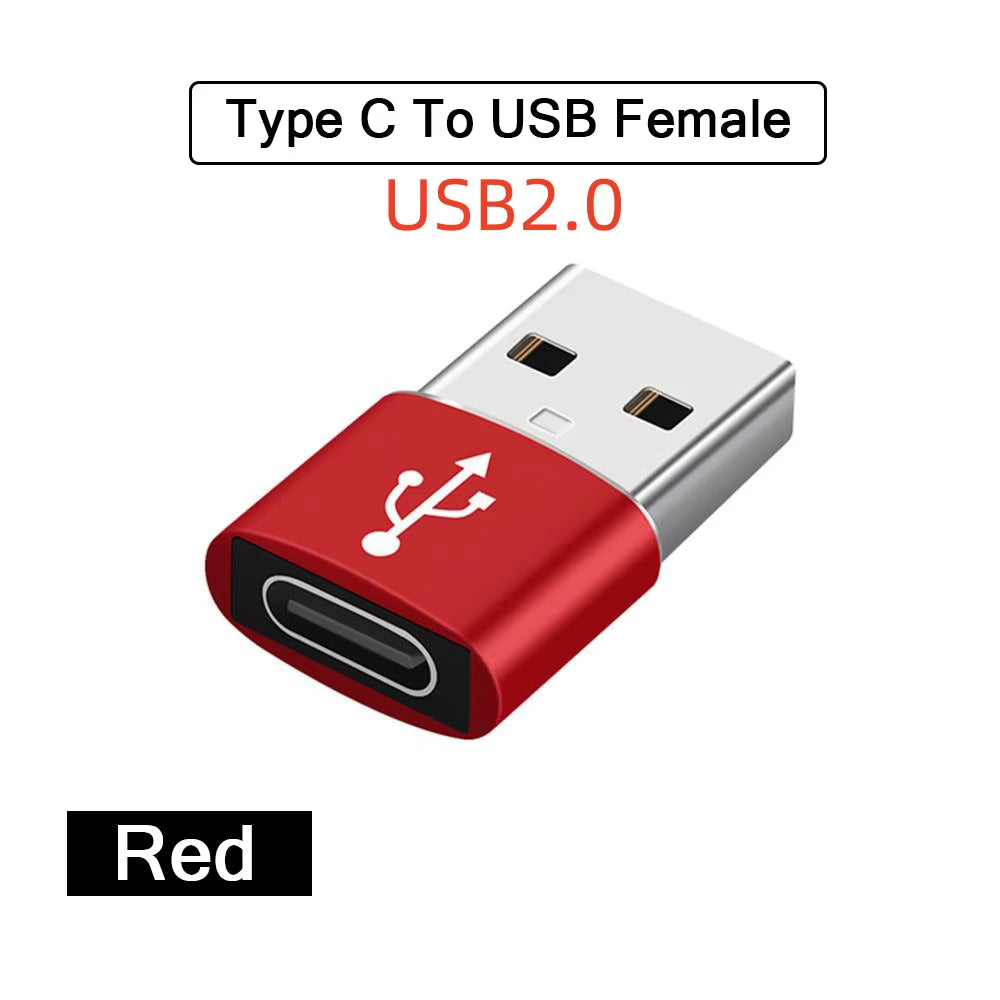 2PCS USB 3.0 to Type-C OTG Adapter