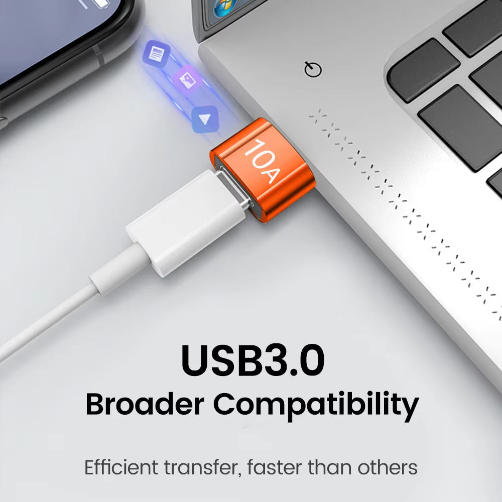 10A USB Type-C to USB Adapter