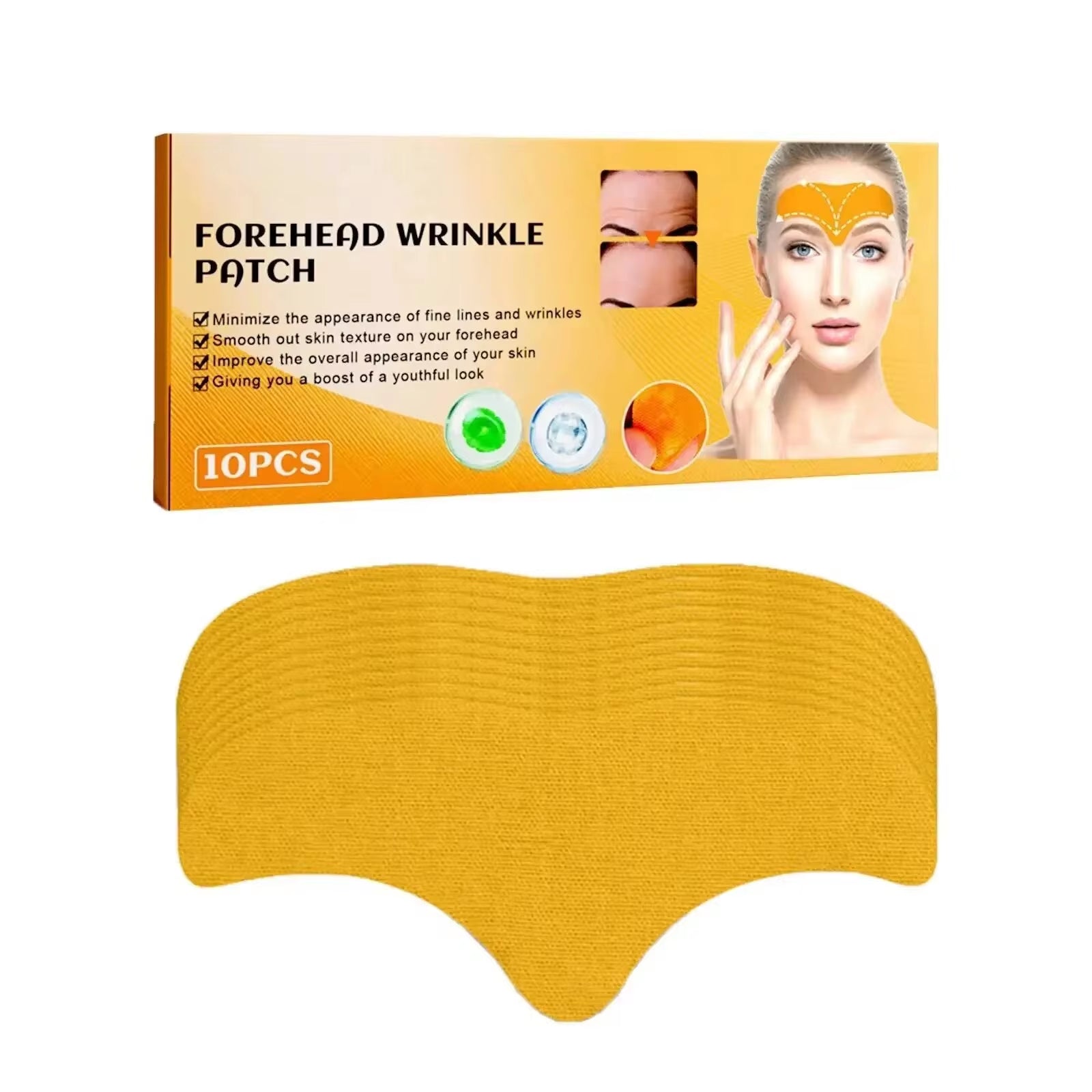 【Hot Sales】10PCS Face Wrinkle Patch – Firming & Lifting Skin Care